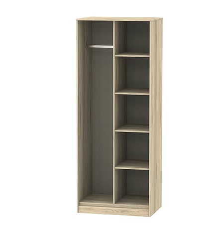 open wardrobe