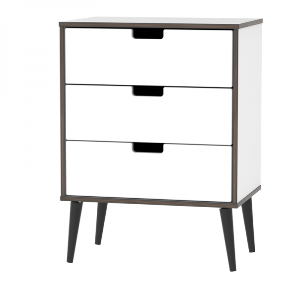 Shanghai - 3 Drawer Midi Chest - Multiple colours available
