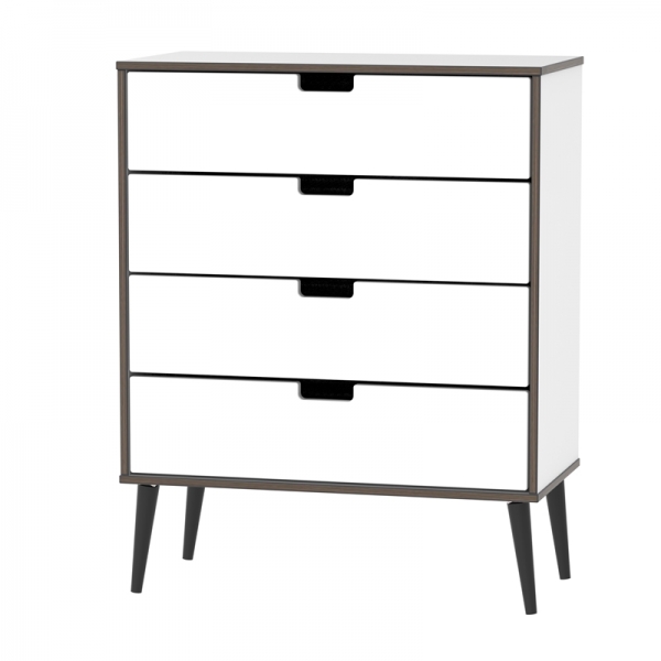 Shanghai - 4 Drawer Chest - Multiple colours available