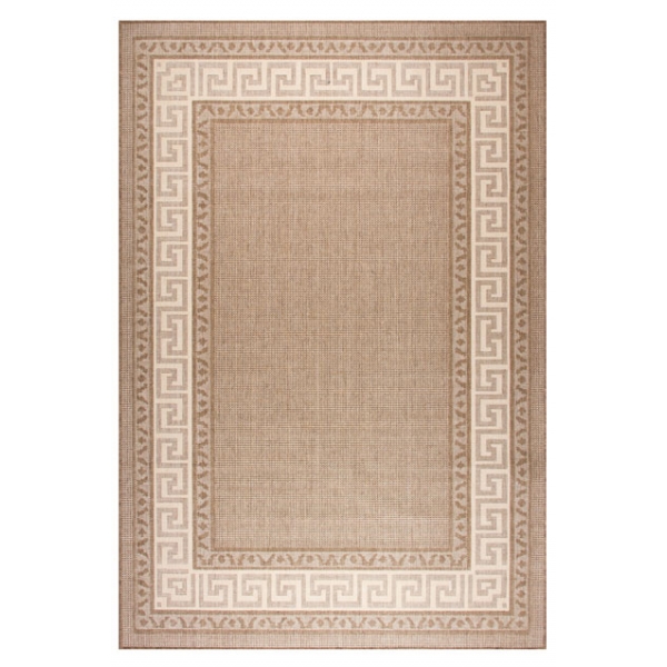 Greek Flatweave - Brown