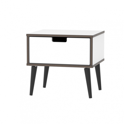 Welcome Furniture - Shanghai - 1Drw Locker - Multiple colours available - White