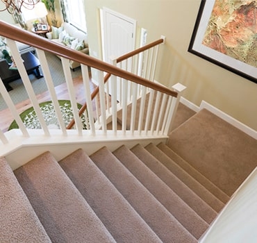 What carpet is best for staircases?