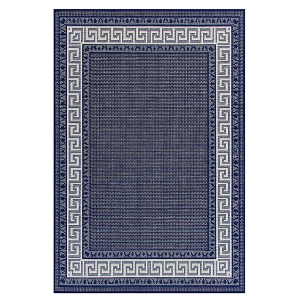 Greek Flatweave - Blue