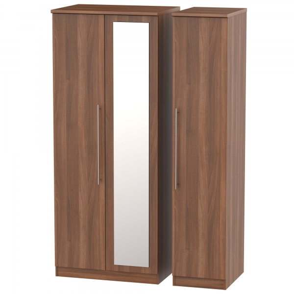 Sherwood - Triple Mirror Wardrobe - Multiple colours available
