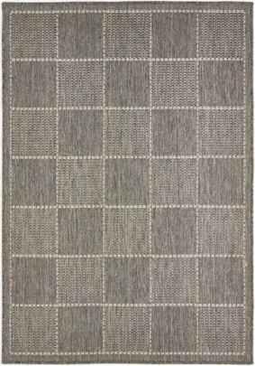 Oriental Weavers - Checked Flatweave - Grey -Grey