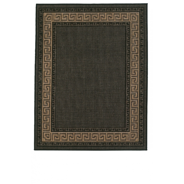 Greek Flatweave - Black