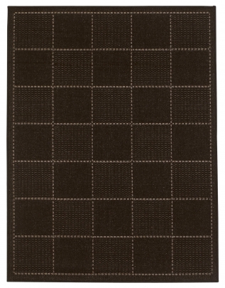 Oriental Weavers - Checked Flatweave - Black -Black